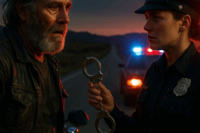 (CH1) Biker had spent thirty-one long years searching for the daughter who vanished from his life, carrying her photo in his wallet and hope in his heart. when he finally saw her again, his eyes filled with tears — the little girl he lost was now a grown woman standing right in front of him. but the reunion took a shocking turn as she reached into her jacket, pulled out a badge, and placed him under arrest. the man who had been waiting for an embrace was met instead with handcuffs