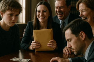 (CH1) At The Will Reading, My Parents Laughed While Handing My Sister $6.9 M. Me They Gave Me $1 And Said.