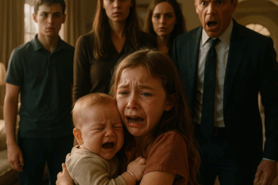 (CH1) A little girl clutched her baby brother and begged, ‘please don’t hurt us.’ when their millionaire father walked in, his reaction shocked the entire house