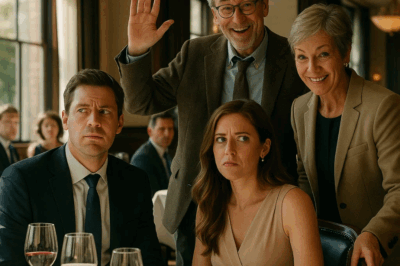 (CH1) ‘We couldn’t miss your anniversary!’ the in-laws laughed as they strolled into the restaurant — completely uninvited