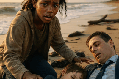 (CH1) A homeless Black girl finds a billionaire unconscious with his child washed ashore, and then…