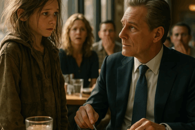 (CH1) ‘Sir… can I eat with you?’ the homeless girl asked the millionaire — what he did next left everyone in tears and completely changed their lives.