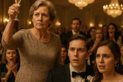 (CH1) The Toast of Truth: A Mother Unveils Her Son and Daughter-in-Law at Their Wedding