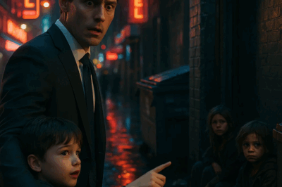 (CH1) “DAD, THOSE KIDS IN THE TRASH LOOK JUST LIKE ME!” — BOY SHOCKS BILLIONAIRE…