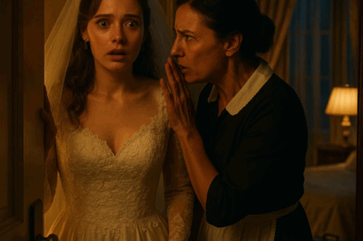 (CH1) On my wedding night, just as the celebrations faded and silence filled the room, a gentle knock came at my door. It was the longtime housemaid, her face pale, her voice trembling as she whispered: ‘if you want to save your life, change clothes and escape through the back door immediately, before it’s too late.’ terror gripped me as i followed her instructions, vanishing into the night with my heart pounding. The next morning, when the danger was finally revealed, i fell to my knees in tears, grateful to the person who had saved me