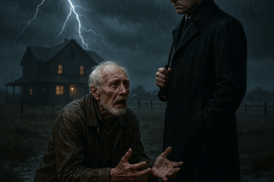 (CH1) When Grandpa Sold His Ranch For $3.5 Million, He Handed Every Penny To My Dad With One Final Plea: ‘Take Care Of Me.’ For A While, Dad Smiled And Nodded, Promising To Do Just That. But Promises Are Easy When Money Is In Your Hands. One Stormy Night, As The Rain Beat Against The Windows And Thunder Shook The Walls, Grandpa’s Voice Trembled With A Fear I Had Never Heard Before. What Happened In The Darkness That Followed Would Shatter The Family Forever