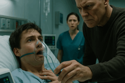 (CH1) Gasping For Air In The Hospital, I Clung To The Oxygen Machine As Pneumonia Ravaged My Lungs. Each Breath Felt Like A Battle I Was Losing — But At Least The Machine Gave Me A Chance. Then, To My Horror, My Dad Stepped Forward And Shut It Off With A Cold Flick Of His Hand. ‘Don’t Waste Oxygen,’ He Said Flatly, As If My Life Meant Nothing At All. The World Spun, My Vision Faded, And In That Moment I Realized The Fight Wasn’t Just Against Illness — It Was Against My Own Family