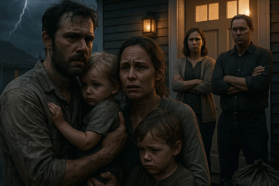 (CH1) When A Tornado Tore Through My Town, Reducing My Home To Rubble, I Gathered My Wife And Kids And Drove Straight To My Parents’ House, Hoping For Shelter And Comfort. Exhausted, Covered In Dust, And Clutching My Children Close, I Knocked On Their Door With A Fragile Sense Of Relief. But Instead Of Open Arms, I Was Met With Cold Eyes And Cruel Words: ‘No Room For You Here.’ In That Moment, I Realized The Storm Outside Had Destroyed My House — But The Storm Inside My Family Destroyed Something Far Greater