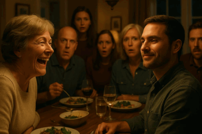 (CH1) Over Dinner, My Mom Leaned Back In Her Chair, Her Eyes Full Of Mockery As She Laughed And Said, ‘No Wonder You’re Still Single At 35.’ The Room Joined In With Awkward Chuckles, Their Laughter Cutting Deeper Than Any Knife. But Instead Of Shrinking Back Like I Usually Did, I Took A Breath, Smiled Calmly, And Replied, ‘Actually, I’ve Been Married…’ The Silence That Followed Was Deafening, Faces Turning Pale As The Truth Hung In The Air. What I Revealed Next Left Them Speechless