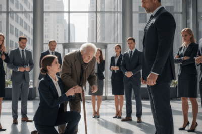 ch1 In Ten Minutes, She Was Supposed to Secure Her Dream Job. Instead, She Reached for a Stranger’s Hand — And the CEO’s Next Words Changed Everything.