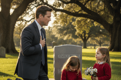 ch1😱 At His Ex-Wife’s Grave, He Saw Two Children Mourning. Then He Realized Why They Looked Just Like Him