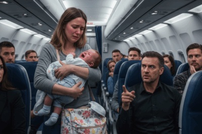 ch1😱 A Passenger Snapped: “Shut That Kid Up!” — Seconds Later, a Stranger in a Suit Rose and Changed Everything