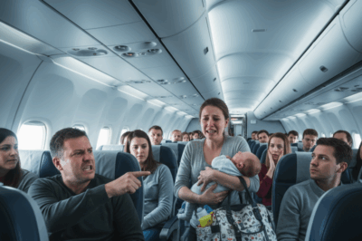 ch1💔 “Shut That Baby Up Already!” a Passenger Yelled at Me — But Then a Man in a Suit Stood Up and Stunned the Entire Cabin