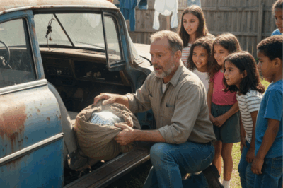 ch1🚗 Adopted children bought their dad a broken car from a salvage yard—what he discovered hidden inside left them speechless.