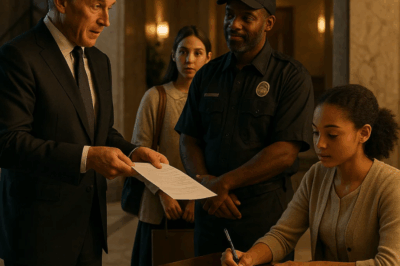 (CH1) If your daughter can translate this contract, I will double your salary” – The billionaire said to the black gatekeeper, after a while he was shocked by the girl’s talent…