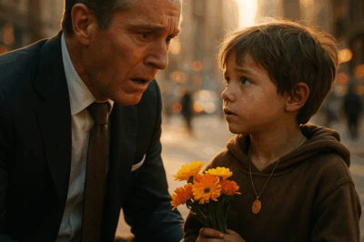 (CH1) The Billionaire Saw A Poor Little Boy Wearing His Long -Lost Necklace . What He Did Next Shocked …