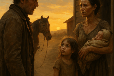 ch1 “You can buy us, sir,” said the little girl holding a baby. The lonely cowboy looked into the woman’s face…