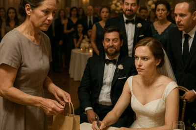 ch1 At her wedding my daughter called me staff her new family laughed at my clothes i let them finish…