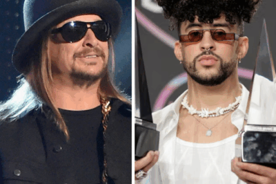 BREAKING: KID ROCK SHOCKS FANS — ACCEPTS BAD BUNNY’S CHALLENGE AND GOES FULL LATINO MODE 💥 In a moment that rocked the internet, Kid Rock shouted to a roaring crowd that he’s done talking — now he’s singing in Spanish. “Let’s see who owns this stage,” he said, strumming his guitar like a battle cry. The feud has morphed into something bigger than music — it’s culture, attitude, and rebellion colliding live. Social media can’t stop talking about it 👇