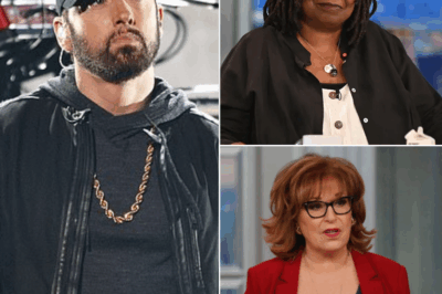 LIVE TV ERUPTION: EMINEM DESTROYS “THE VIEW” AFTER JOY BEHAR’S JAB — “I’M NOT YOUR CLOWN!” 💣 The unthinkable just happened on national television. Eminem took the stage on The View, and within minutes, the conversation spiraled into chaos. What started as a mild debate turned explosive as he tore into Joy Behar and the show’s “phony moral outrage.” Viewers described it as “the most electric moment daytime TV has seen in years.” The fallout is spreading fast — and Eminem’s message? Louder than ever 👇