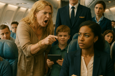 ch1👀 “Move to the Back!” the Mother Barked. But the Woman Refused — and the Pilot’s Response Stunned the Whole Flight