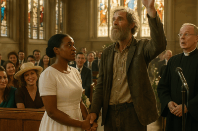 ch1💔 They Laughed When a Black Nanny Married a Homeless Man. But When He Took the Microphone, the Church Fell Silent