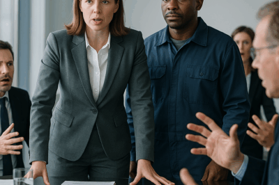 A lone black father saves a CEO trapped in an elevator, and days later, her words stun him