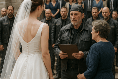 The Church Doors Burst Open — 42 Bikers Walked In, and What They Said to the Groom Left the Bride’s Mother Frozen
