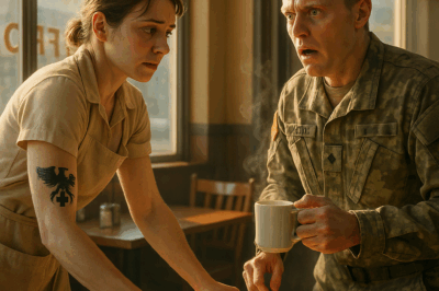 ch1💥 A veteran’s morning coffee turned into a nightmare when he saw the tattoo on the waitress’s arm — a symbol he hadn’t seen since the war.