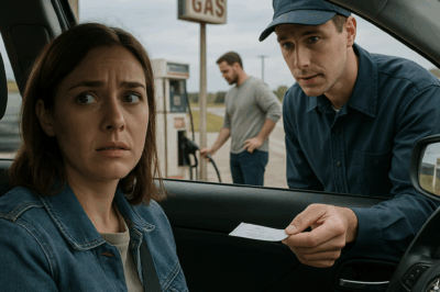 A Stranger Slipped Me a Note at the Gas Station — Seconds Later, I Realized Why… and My Whole Life Collapsed