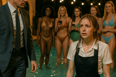 ch1🔥 They mocked her when she fell into the pool. Then a stranger in a suit appeared, and one question from him turned every smirk into silence.