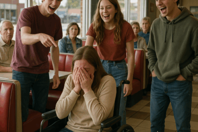 Bullies Slapped a Disabled Girl in a Diner — An Hour Later, Bikers Walked In…