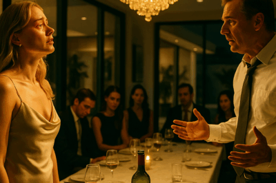 ch1 He slapped his wife in front of his friends to prove his dominance — but her revenge stunned everyone into silence…Everyone at the dinner table froze when Ethan’s hand met Lily’s cheek.