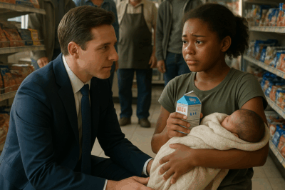 “I promise I’ll repay you when I grow up,” the Black girl begged a millionaire for a small box of milk for her newborn baby brother who was crying from hunger — the man’s response shocked everyone…