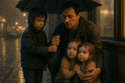 A poor single father took in two strange twin girls who were lost in the rain, letting them stay the night — while every other family had turned them away. He had no idea that the girls’ father was a billionaire….