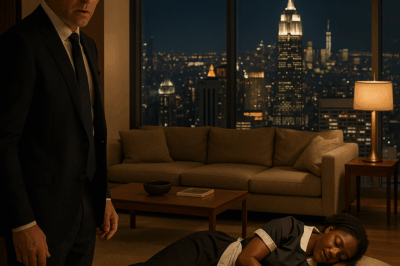 Billionaire comes home and finds black maid sleeping on the floor with his baby, he is angry but then immediately regrets…