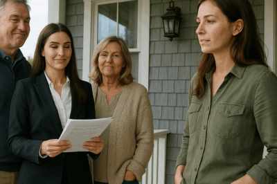 ‘We Put the House in My Name — You’re Out,’ My Parents and Sister Smirked. Little Did They Know, I’d Already Secured the $1M Estate.