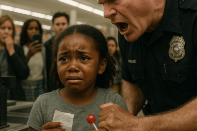 Racist Police Accuse 8-year-old Black Girl Of Stealing – 5 Minutes Later, Her Father Approaches And Makes The Policeman Pale…