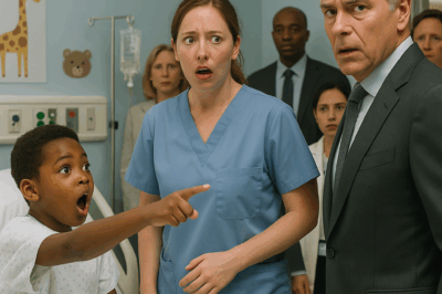 Don’t believe her! She’s not a nurse, she’s…” – A little boy in the hospital shouted at the billionaire, and the truth shocked everyone…