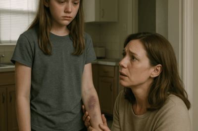 Mom finds daughter with strange bruises, she just cries: ‘I can’t tell’ — hours later police arrest culprit right in the neighborhood…