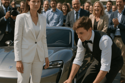 “If you can fix this engine, I’ll marry you,” the female CEO said mockingly to the waiter — then was stunned when he repaired it in less than 10 minutes..