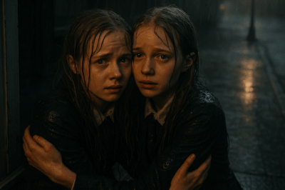 ch1 A poor single father opened his door to two soaked, shivering twin girls after everyone else had turned them away — unaware that their father was a billionaire searching the entire city for them.