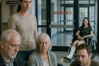 My parents and brother refused to take my 15 year old daughter to the ER after she broke her leg. We don’t have time, they said. Then they made her walk for three hours. I didn’t shout. I did this. Four days later they were screaming in panic.