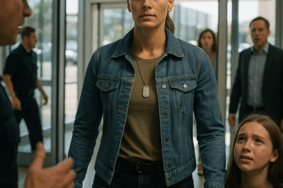 Officer Laughed When a Girl Claimed Her Mom Was Special Forces — Seconds Later, the Door Opened and Silence Fell