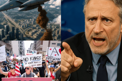 “I’M OFFENDED — NOT AS AN AMERICAN, BUT AS A COMEDIAN.” — JON STEWART ROASTS TRUMP’S AI ‘DIARRHEA PLANE’ VIDEO 💥🤦♂️  Jon Stewart has seen a lot in politics — but even he wasn’t ready for this. On The Weekly Show, Stewart torched Trump’s now-viral AI video showing himself flying a fighter jet and dropping poop on protestors, sarcastically asking: “What is the satire here? I’m just curious.” While Republicans rushed to call the clip “symbolic,” Stewart deadpanned: “Oh, it’s diarrhea from a plane. I get it now. A good one, sir.” The monologue only gets sharper — and Stewart isn’t letting it slide.👇