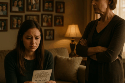 ch1 Everyone Was Invited To My Cousin’s Wedding — Except Me. My Aunt Said…