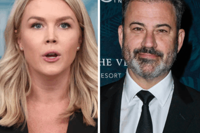 “YOU THINK I’M DONE? THINK AGAIN!” — JIMMY KIMMEL STRIKES BACK WITH $50M SUIT THAT HAS HOLLYWOOD WHISPERING 😱⚖️📺 What looked like late-night banter spiraled into something far more serious. With cameras rolling and tensions rising, Karoline Leavitt took aim — and Kimmel didn’t forget. Days later, the gloves came off. Now insiders are asking: Was this a setup? A media trap? Or the beginning of late-night’s legal reckoning? 👇👇