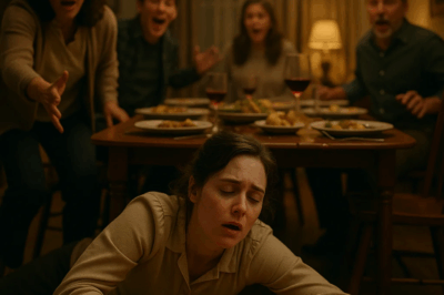 ch1 Family Mocked Me For “Ruining Dinner.” Minutes Later, I Collapsed On…