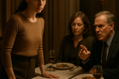 ch1 At The Family Dinner, My Parents Gave Me A Choice: “Quit Your Job Or Leave This Family.” So I…