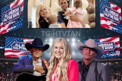 🇺🇸🎤 A NATION’S HISTORY UNFOLDS — SIX LEGENDS UNITE FOR THE “ALL-AMERICAN HALFTIME SHOW” AND FANS SAY: “THIS IS THE REAL SUPER BOWL” 🏈💥 It’s not a concert — it’s a cultural moment. Turning Point USA has confirmed what many thought impossible: six country music icons are coming together for a single, unforgettable performance. George Strait. Alan Jackson. Blake Shelton. Reba McEntire. Dolly Parton. Willie Nelson. Together, they’ll take the stage for the All-American Halftime Show, a bold, patriotic alternative to the NFL’s official spectacle. No backup dancers. No censorship. Just six legends — one nation, one voice 👇👇👇